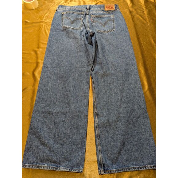 Levi’s Superlow Loose Jeans A7498-0002 Blue Women’s W31 L32 Low Rise - Picture 3 of 7